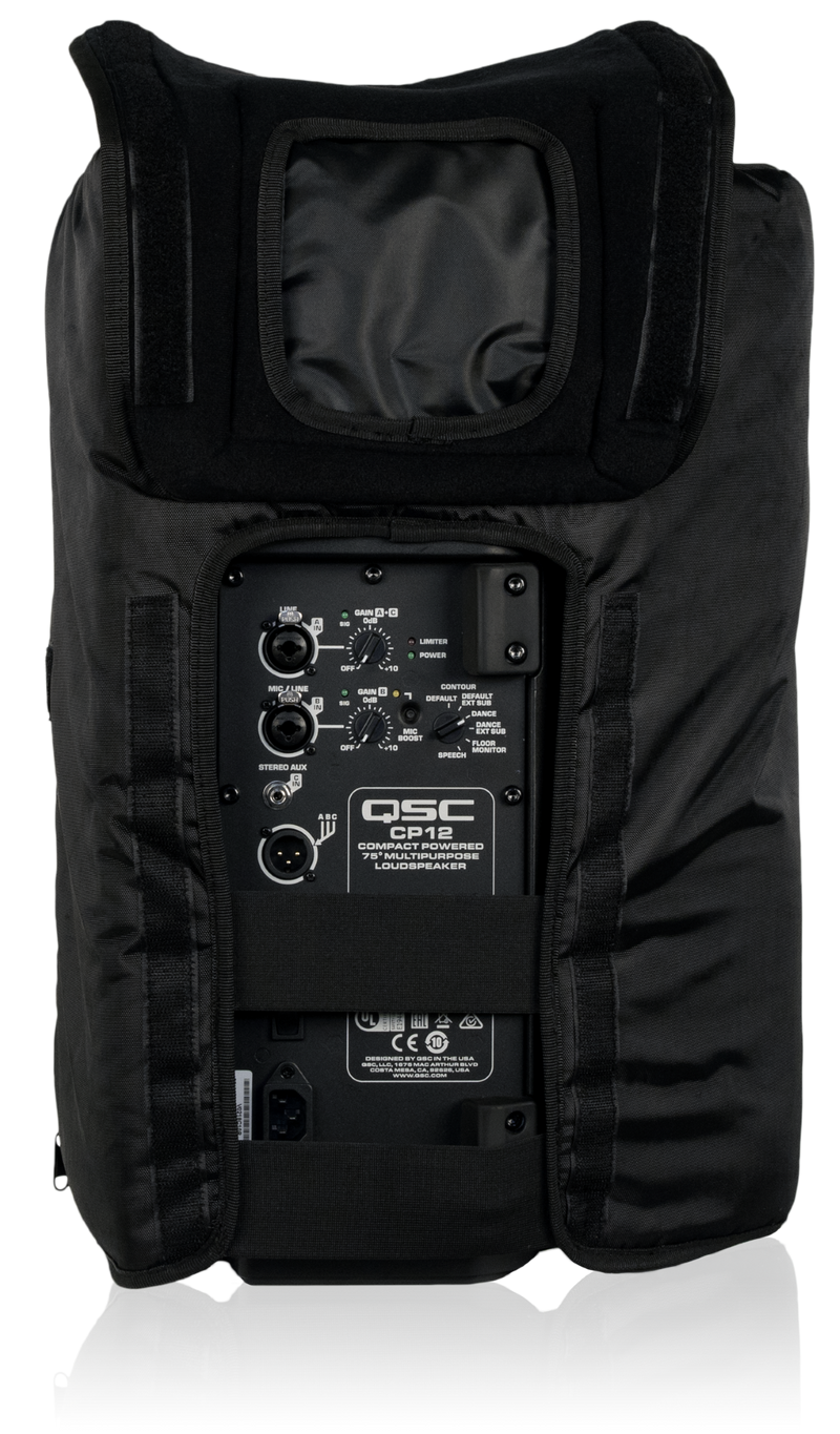 QSC CP8-OUTDOOR-COVER Nylon And Mesh Cover For CP8 With Removable Amplifier Panel