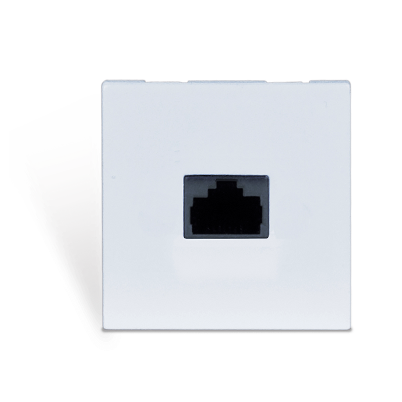 Audac CP43ARJ/W Connection Plate RJ45 Bticino (Black)