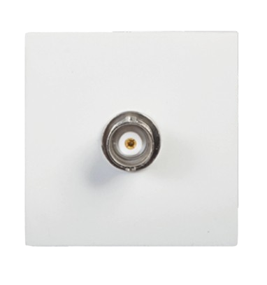Audac CP43BNC/W Connection Plate BNC Bticino (White)