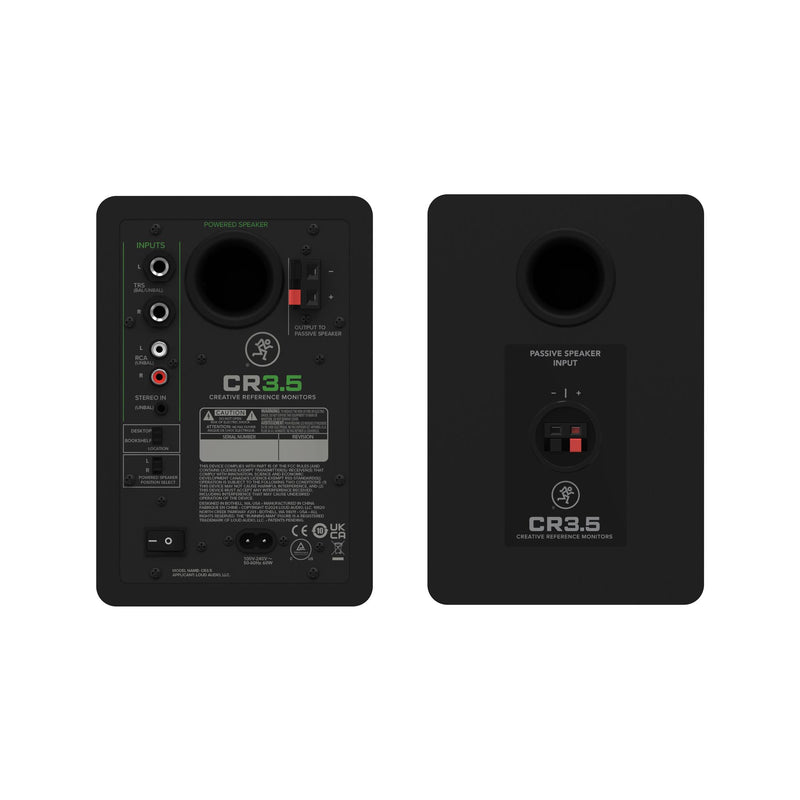 Mackie CR3.5BT Powered Bluetooth Studio Monitors (Pair) - 3.5"
