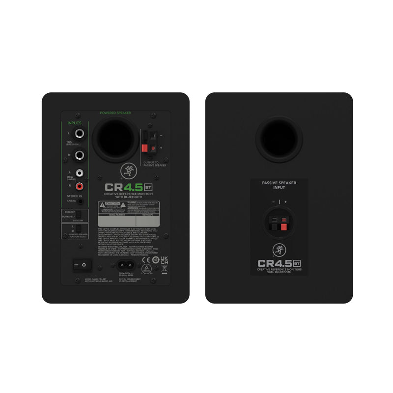 Mackie CR4.5BT Powered Bluetooth Studio Monitors (Pair) - 4.5"