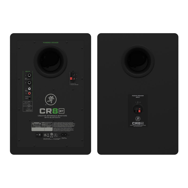 Mackie CR8BT Powered Bluetooth Studio Monitors (Pair) - 8"