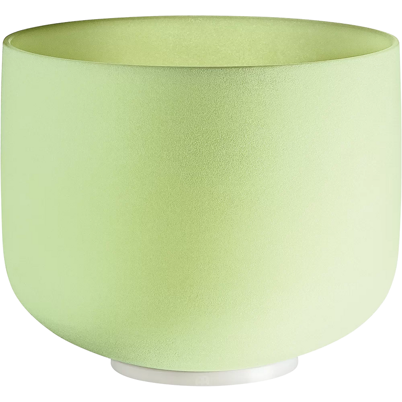 Meinl CSBE10F Sonic Energy Emerald Crystal Singing Bowl - 10" (Note F4 Heart Chakra)