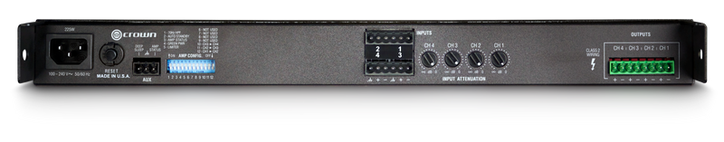 Crown CT475 4 Channel @ 4Ω 75W Power Amplifier
