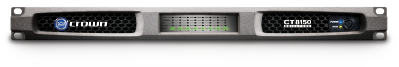 Crown CT8150A 8 Channel, 125W @ 4Ω Power Amplifier