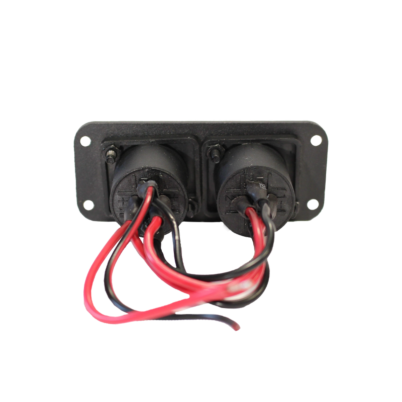 Audac CVS102/B Connection Plate w/2x Speakon Connector for VIRO5/VIRO5D (Black)