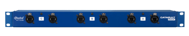 Radial Engineering R800 8040 00 Catapult Rack RX Cat 5 Passive Analog Audio Snake (Receiver)