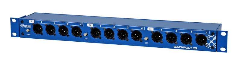 Radial Engineering R800 8040 00 Catapult Rack RX Cat 5 Passive Analog Audio Snake (Receiver)