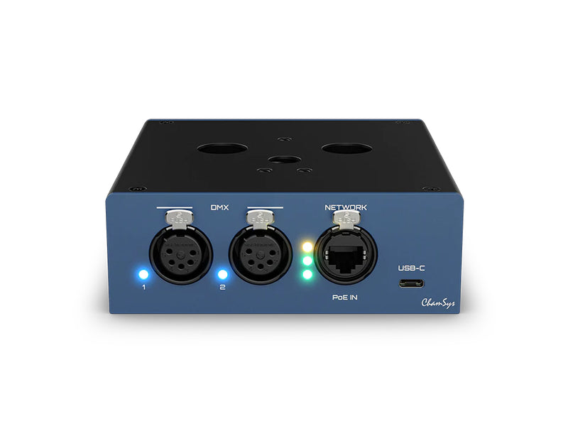 Nœud Ethernet-DMX Chamsys GENETIX-GN2 à 2 ports