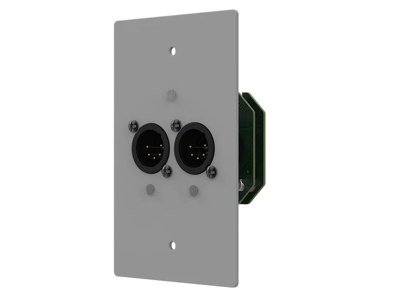 Chamsys GENETIX-GW2IN 2-Port Wall Mount POE Powered Node DMX In