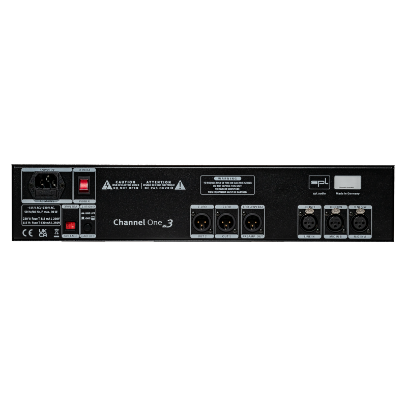 Bandes de console SPL CHANNEL ONE MK3