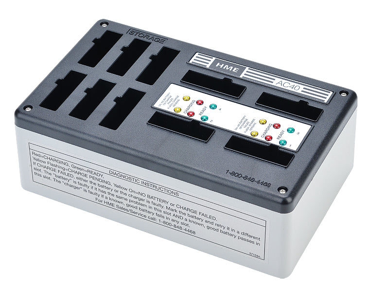 Clear-Com AC40A Battery Charger For BAT41 Batteries