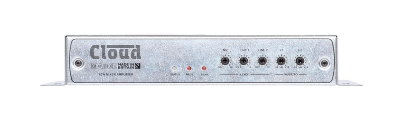 Cloud Electronics Ma80e Mini amplificateur avec Ethernet - 80W