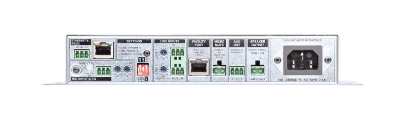 Cloud Electronics Ma80e Mini amplificateur avec Ethernet - 80W