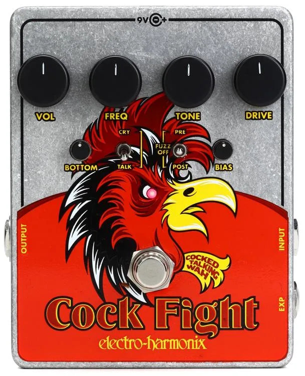Electro-Harmonix COCK FIGHT Cocked Talking Wah Pedal 