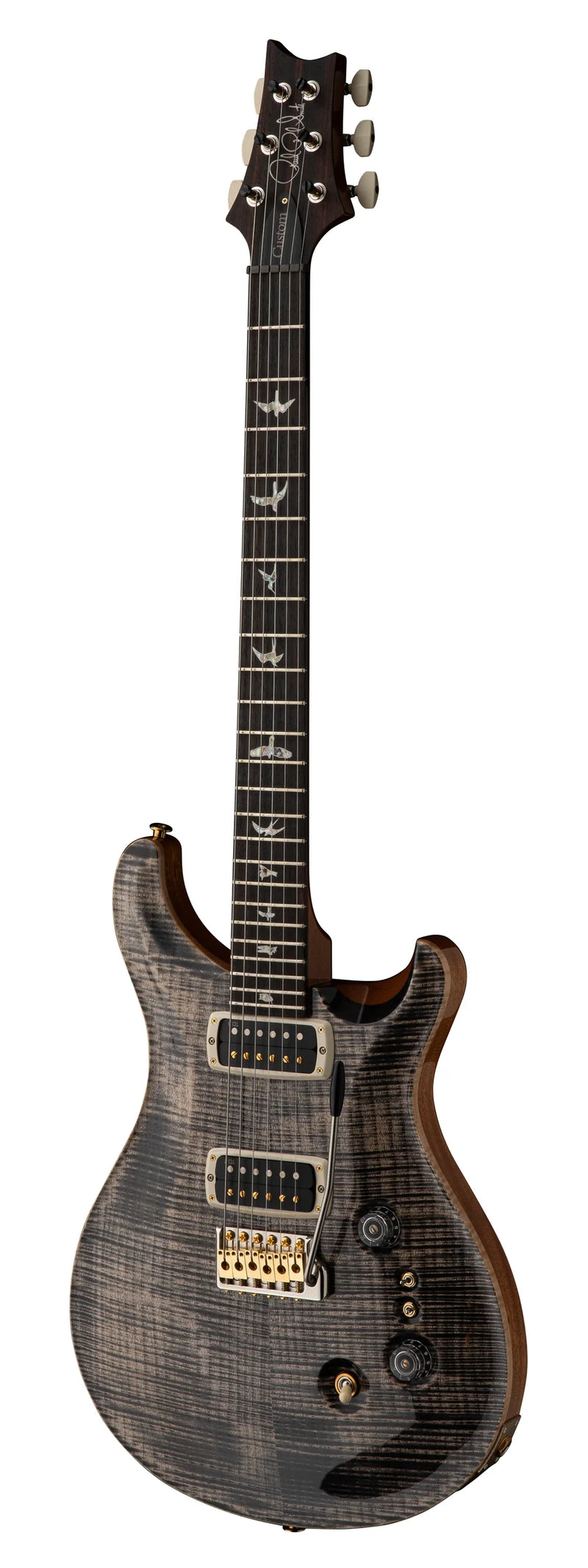 PRS CUSTOM 24-08-10 TOP Electric Guitar (Charcoal Burst)