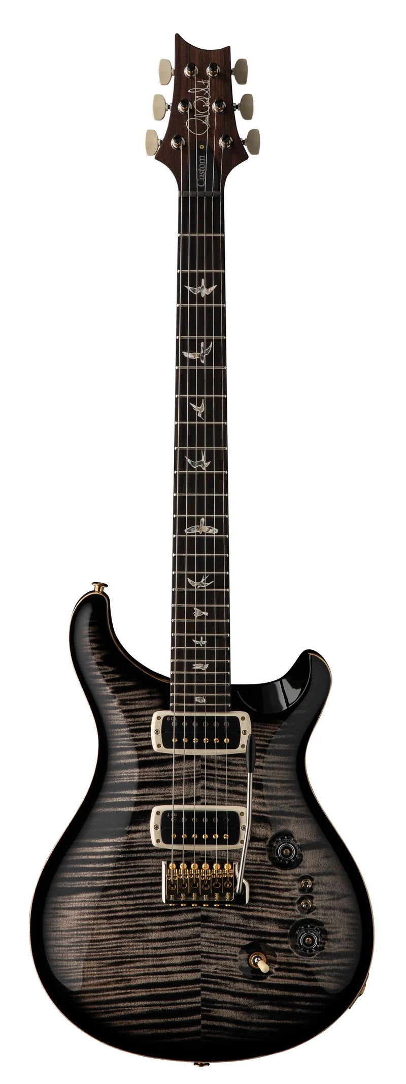 PRS CUSTOM 24-08-10 TOP Electric Guitar (Charcoal Burst)