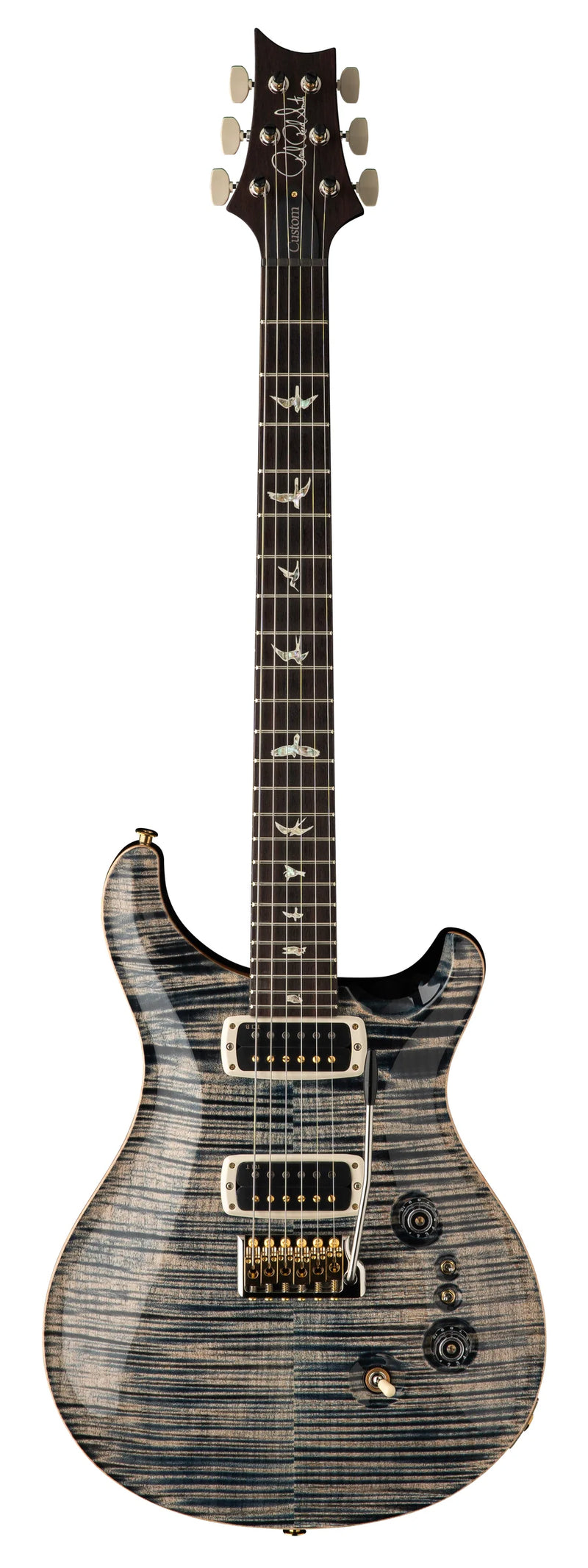 PRS CUSTOM 24-08 Electric Guitar (Faded Whale Blue)