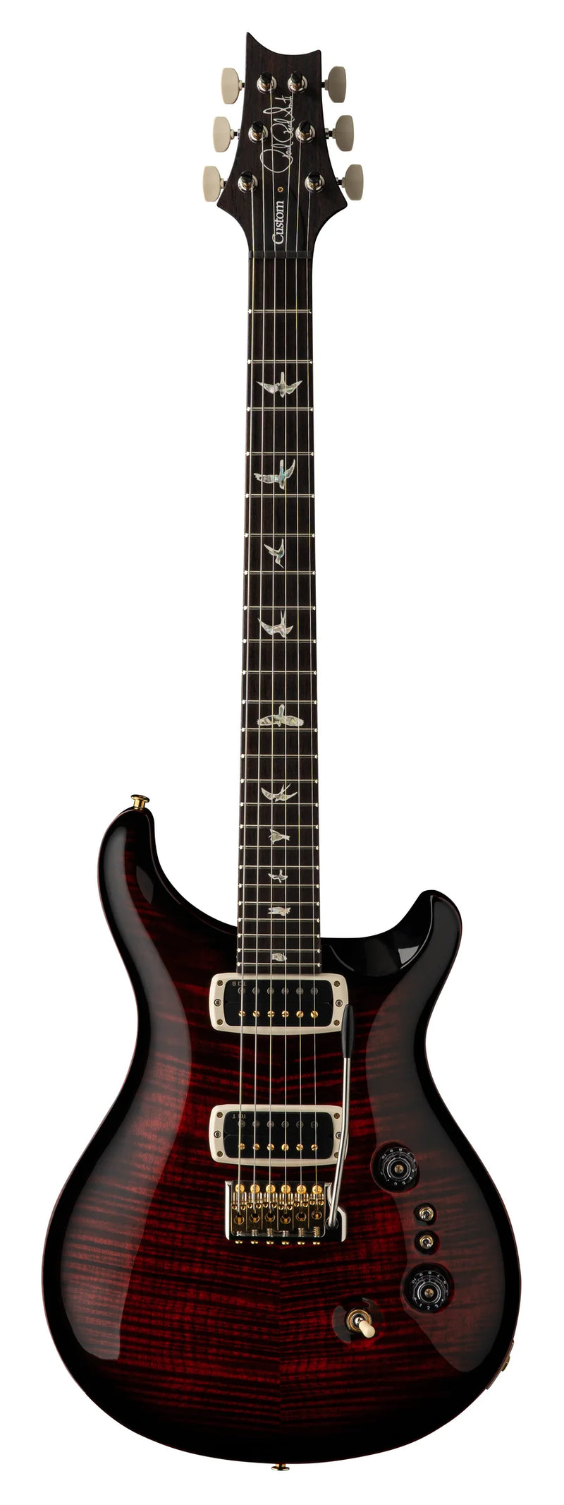PRS CUSTOM 24-08 Electric Guitar (Fire Smokeburst)