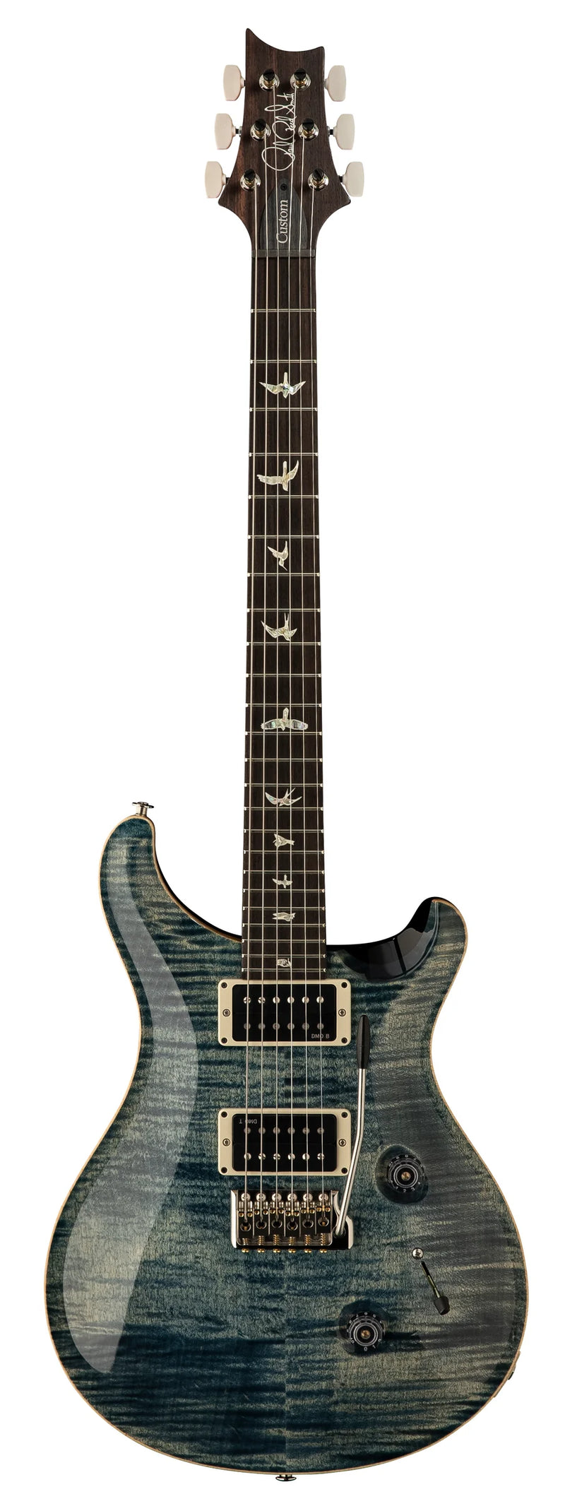 PRS CUSTOM 24-10 TOP Electric Guitar (Faded Whale Blue)