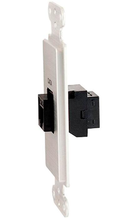 Covid D1109F-CA Keystone RJ45-CAT6 Wall Plate (Clear Anodized)