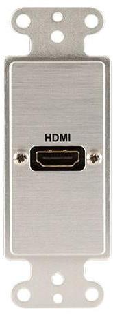 Covid D1114F-CA HDMI Female Wall Plate (Clear Anodized)