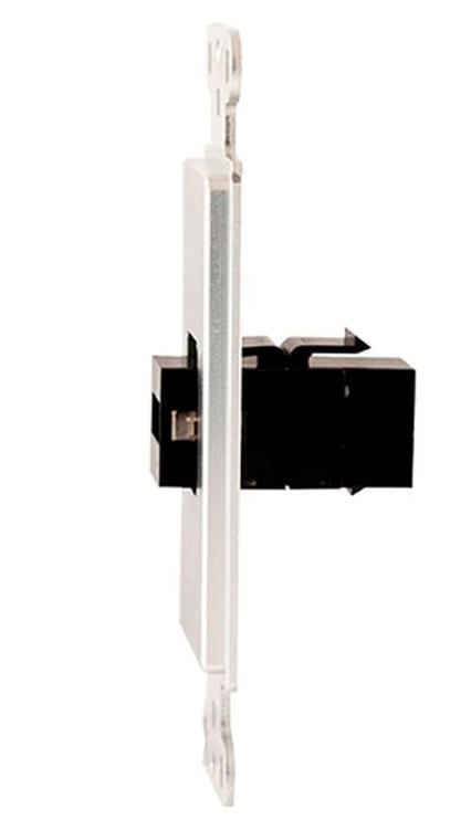 Covid D1123F-CA Keystone USB-2-AB Wall Plate (Clear Anodized)