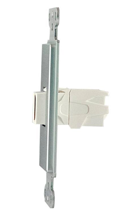 Covid D1142F-CA Keystone HDMI Right Angled Wall Plate (Clear Anodized)