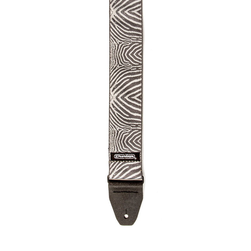 Dunlop D6722 Jacquard Guitar STRAP (Zebra Cadabra)