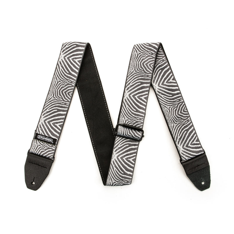 Dunlop D6722 Jacquard Guitar STRAP (Zebra Cadabra)