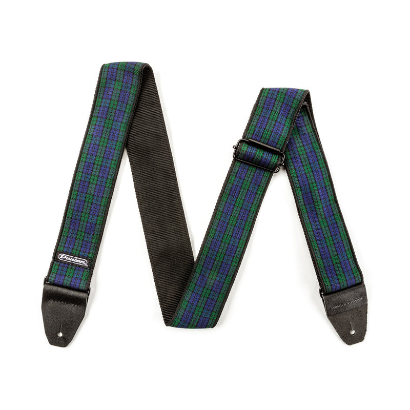 Dunlop D6731 Jacquard Guitar Strap (Black Watch Plaid)