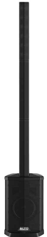 Alto TS108C 600-Watt Portable Powered Column Array Loudspeaker With 3CH Digital Mixer And Bluetooth