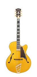 D'Angelico EXCEL 16 Archtop Hollow Body Electric Guitar (Amber Burst)