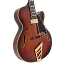 D'Angelico EXCEL 16 Archtop Hollow Body Electric Guitar (Amaretto Burst)