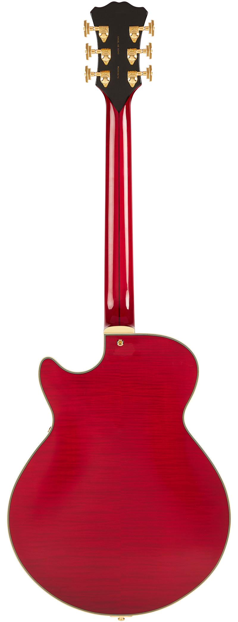 D'Angelico EXCEL SS SOHO Hollow Body Electric Guitar (Dark Cherry Burst)