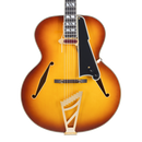 D'Angelico EXCEL STYLE B Guitare électrique semi-creuse (Dark Iced Tea Burst)