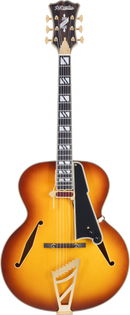 D'Angelico EXCEL STYLE B Guitare électrique semi-creuse (Dark Iced Tea Burst)