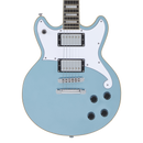 D'Angelico PREMIER BRIGHTON Series Electric Guitar (Ice Blue Metallic)