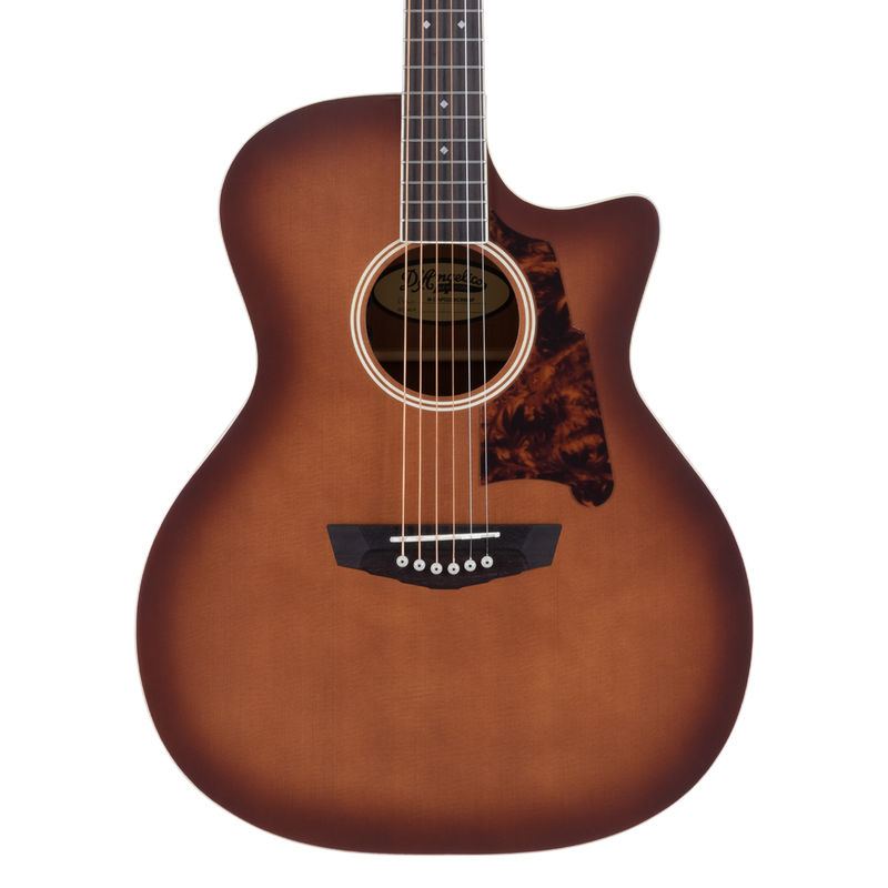 D'Angelico GRAMERCY GRAND AUDITORIUM CE Acoustic Guitar (Natural Burst)