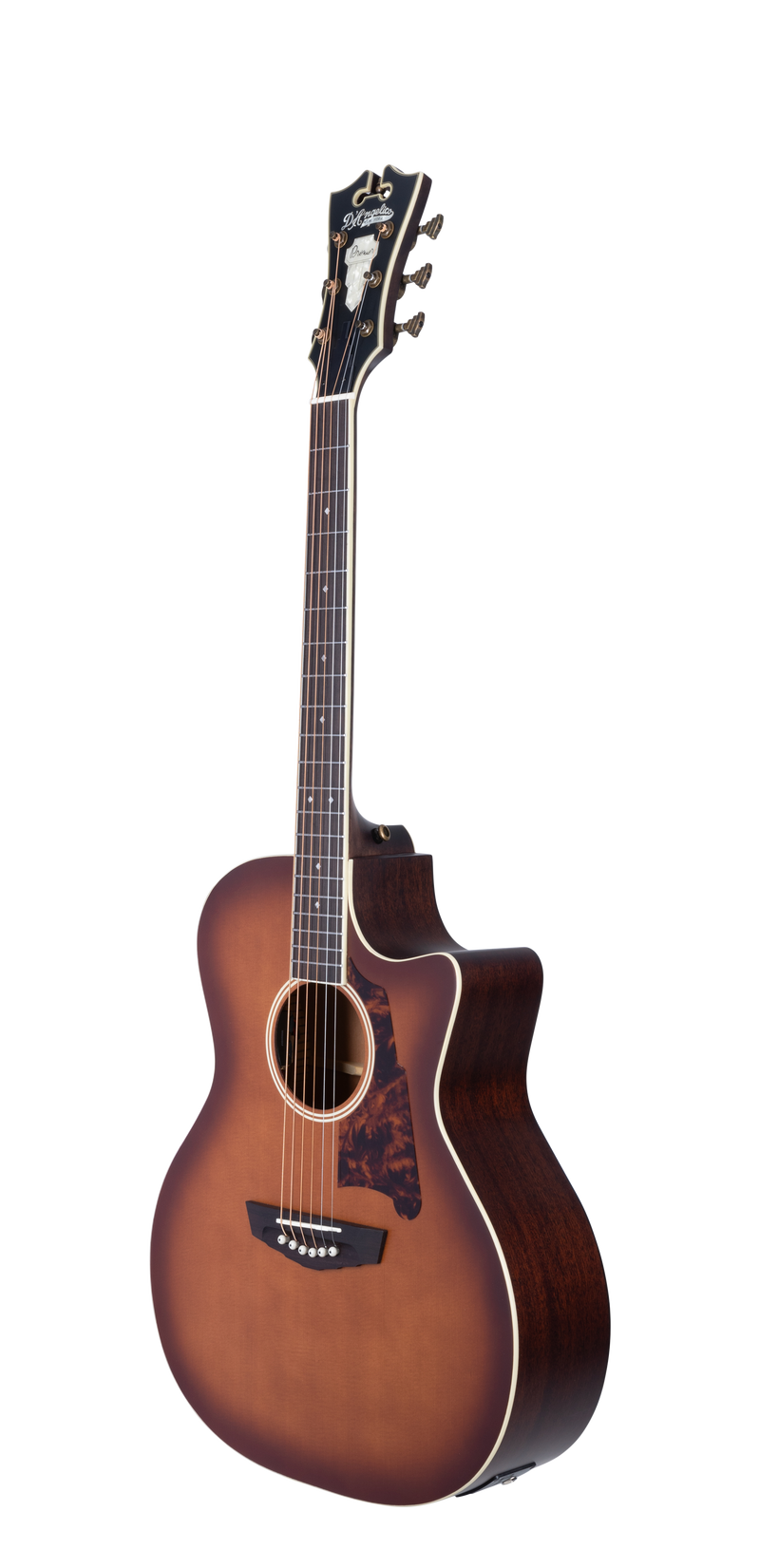 D'Angelico GRAMERCY GRAND AUDITORIUM CE Acoustic Guitar (Natural Burst)