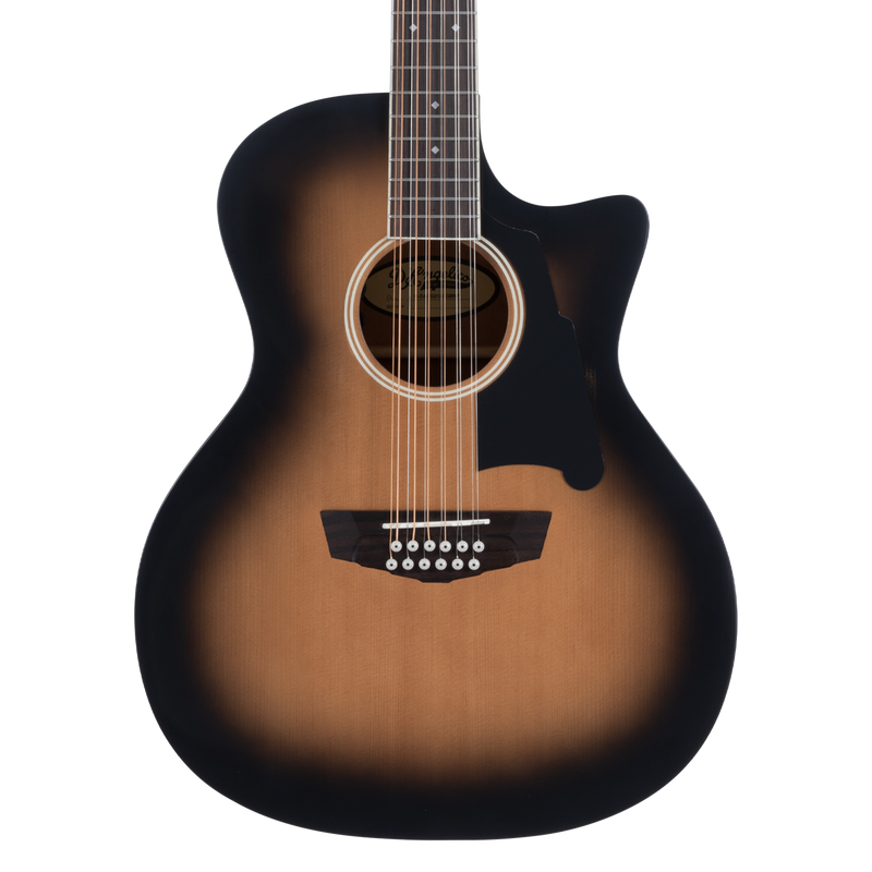 D'Angelico FULTON GRAND AUDITORIUM Guitare acoustique 12 cordes (Aged Burst)