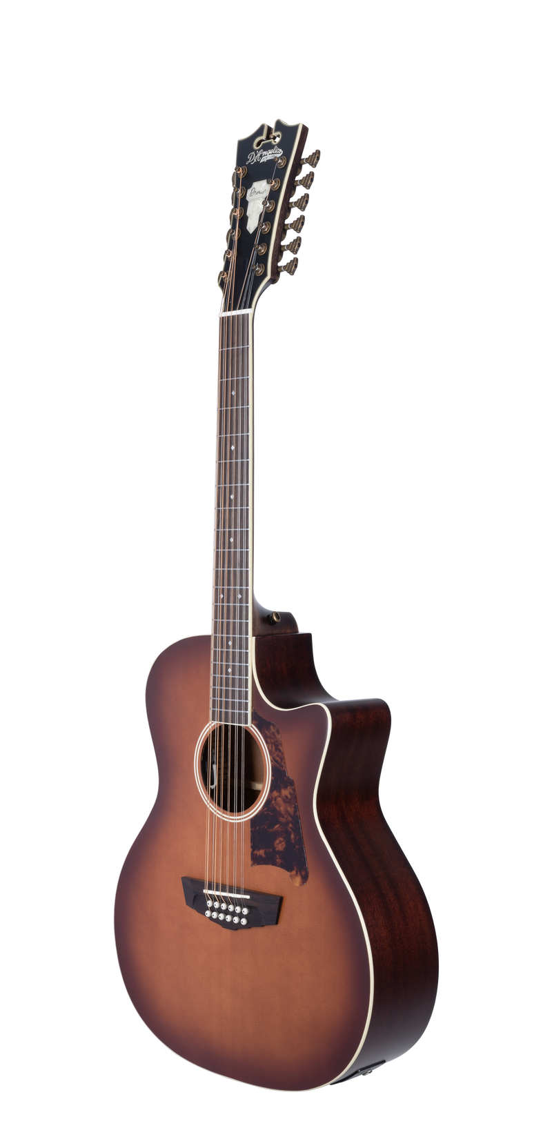 D'Angelico FULTON GRAND AUDITORIUM Guitare acoustique 12 cordes (Natural Burst)