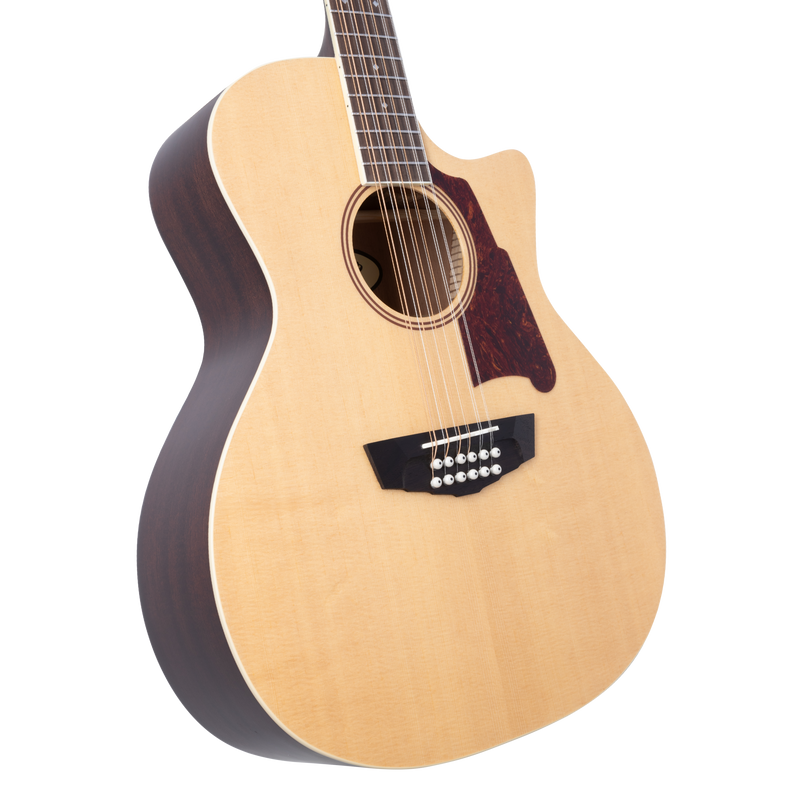 D'Angelico FULTON GRAND AUDITORIUM Guitare acoustique 12 cordes (naturel)