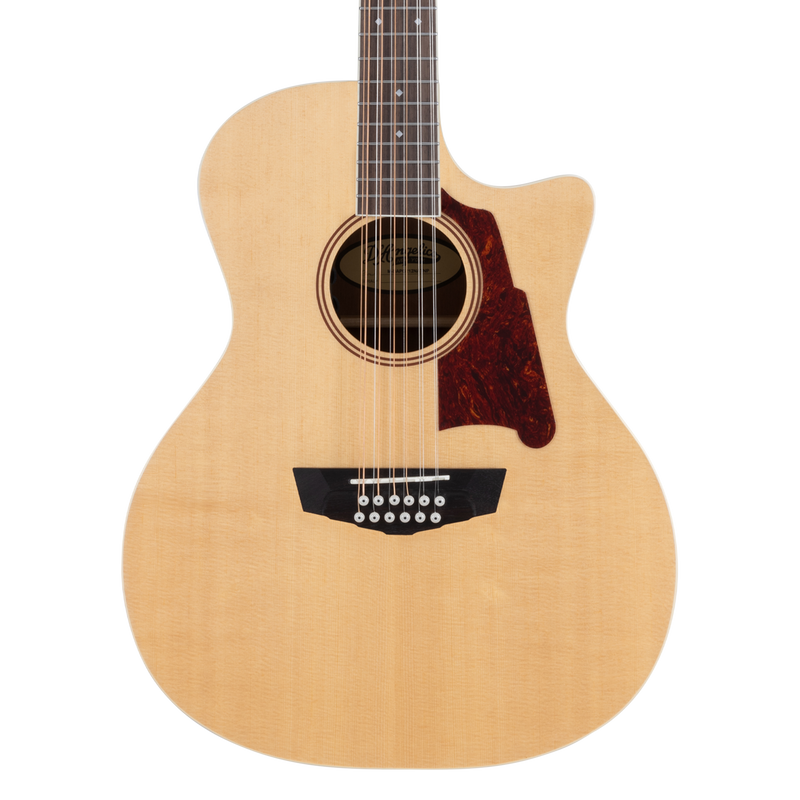 D'Angelico FULTON GRAND AUDITORIUM Guitare acoustique 12 cordes (naturel)