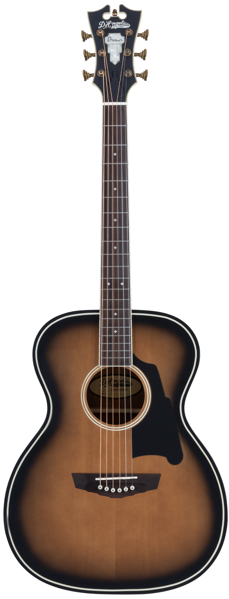 D'Angelico TAMMANY ORCHESTRA E Guitare acoustique (Aged Burst)