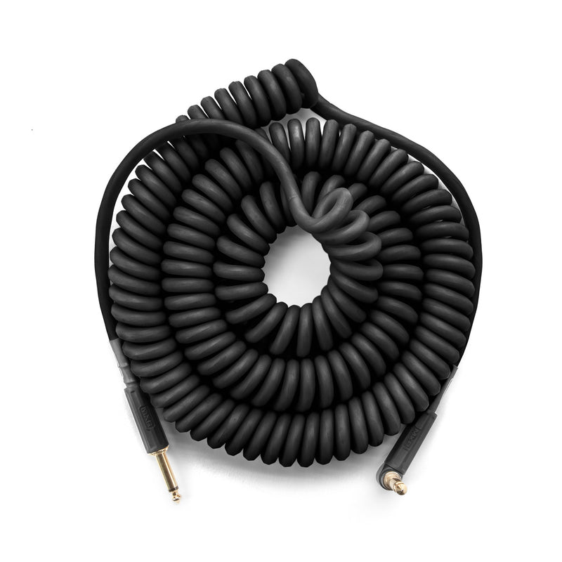 Dunlop DCICB30R 1/4 to 1/4 Coil Cable (Black) - 30'