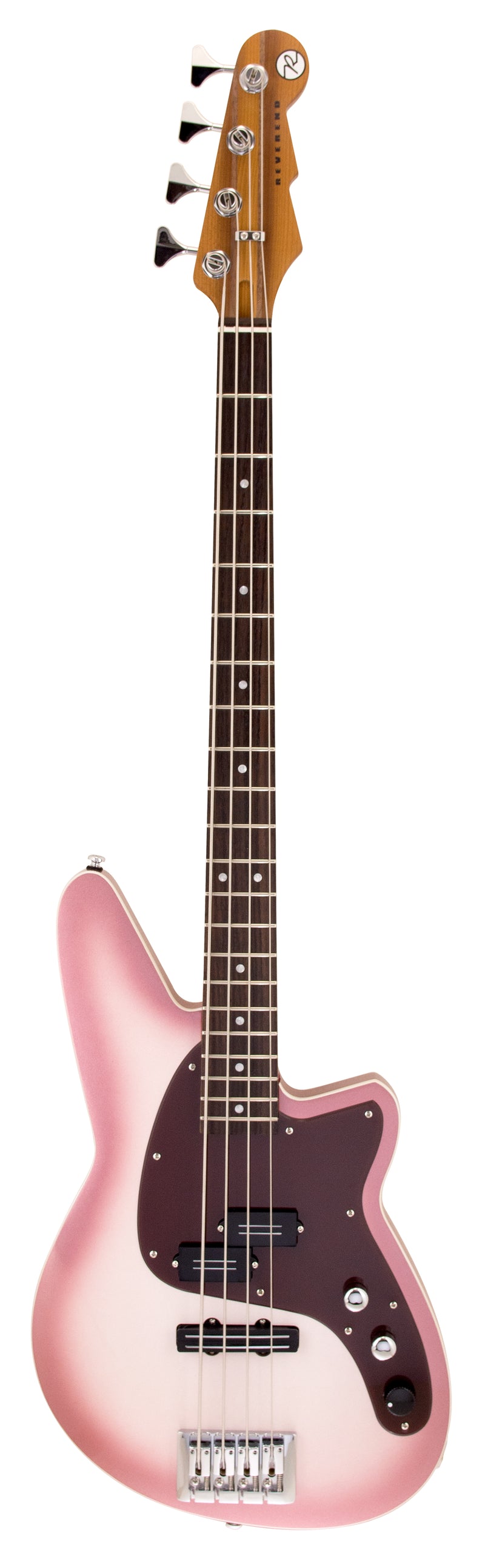 Reverend DECISION P Electric Bass Guitar (Mulberry Pearl)