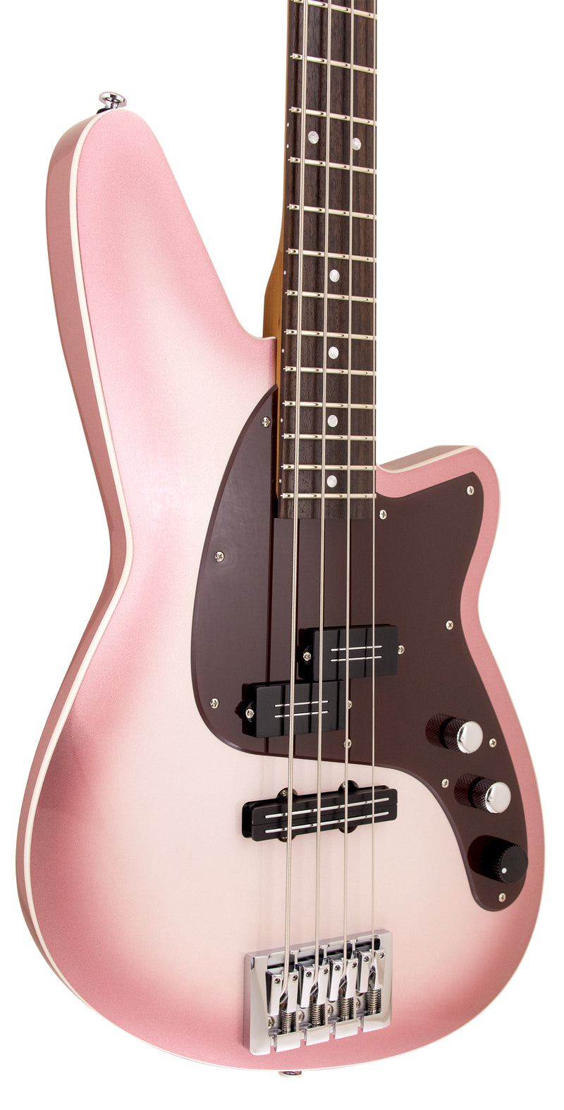 Reverend DECISION P Electric Bass Guitar (Mulberry Pearl)