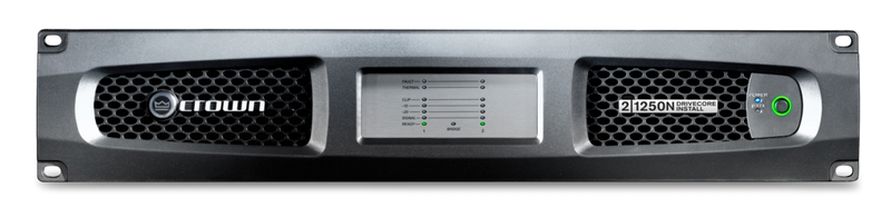 Crown DCI2X1250N 2 Channel 1250W @ 4Ω Power Amplifier With BLU Link 70V/100V