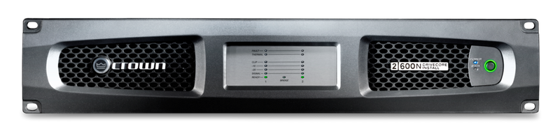 Crown DCI2X600N 2 Channel 600W @ 4Ω Power Amplifier With BLU Link 70V/100V / EN 54-16 Compliant For Life Safety Applications